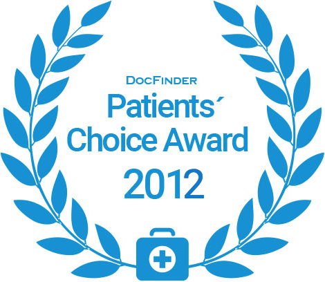 Docfinder Patients' Choice Award 2012